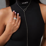 black high neck top